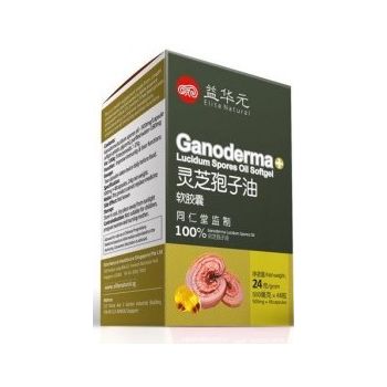 ELITENATURAL LINGZHI CRACKED SPORES WITH ENHANCED POLYSACCHARIDES EXTRACTS CAPSULES (160 caps)