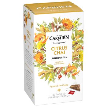 CARMIEN CITRUS CHAI PYRAMID 20'S
