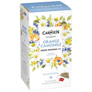 CARMIEN ORANGE CAMOMILE PYRAMID 20'S